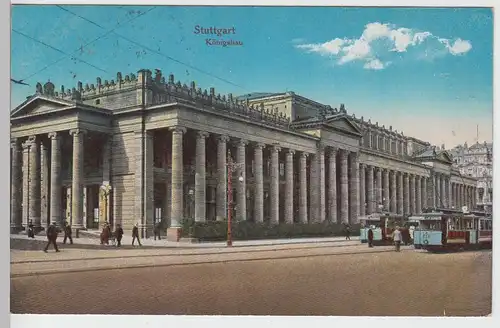 (88001) AK Stuttgart, Königsbau, 1920