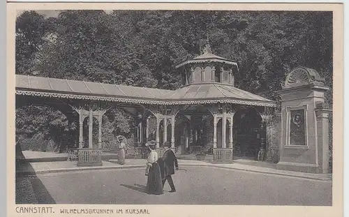 (62354) AK Cannstatt, Wilhelmsbrunnen im Kursaal, vor 1945