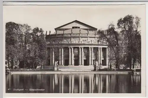 (32828) Foto AK Stuttgart, Staatstheater