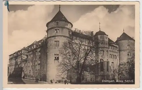 (30711) Foto AK Stuttgart, Altes Schloss, vor 1945