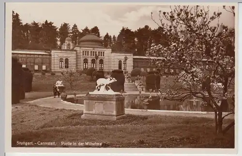 (110142) Foto AK Stuttgart, Cannstatt, Wilhelma, Skulpturen 1936