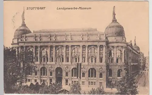 (107523) AK Stuttgart, Landgewerbe-Museum 1910