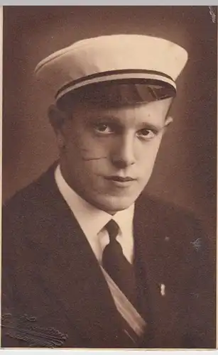 (6919) Foto AK Student, Burschenschaftsmitglied, Erlangen vor 1945