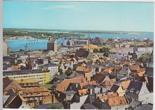 (96485) AK Stralsund, Blick auf die Stadt 1981