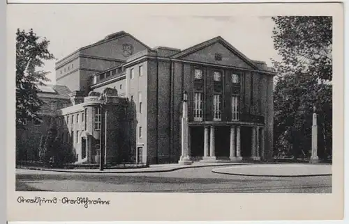 (15530) AK Stralsund, Stadttheater 1942
