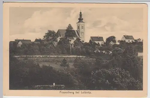 (56710) AK Frauenberg (Steiermark) bei Leibnitz, Wallfahrtskirche, vor 1945