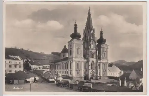 (53437) Foto AK Mariazell, Basilika, 1933