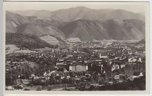 (22239) Foto AK Leoben, Steiermark, Panorama 1954
