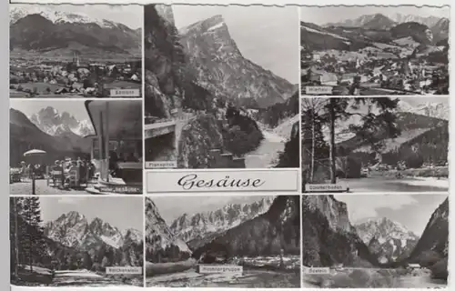 (14484) Foto AK Gesäuse, Mehrbildkarte, nach 1945
