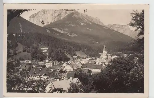 (110210) Foto AK Bad Aussee, Panorama 1943