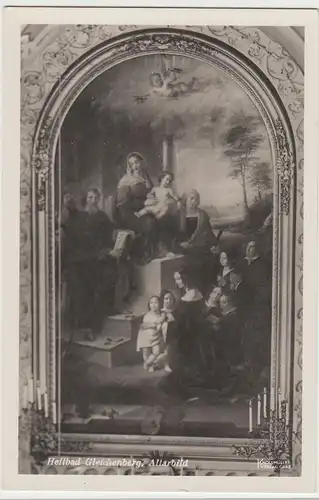 (107121) Foto AK Bad Gleichenberg, Altarbild, um 1942
