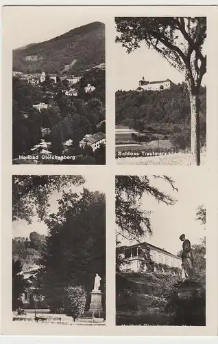 (107120) Foto AK Bad Gleichenberg, Schloss Trautmannsdorf, um 1942