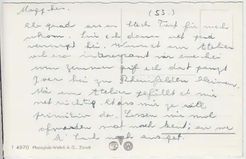 (14620) Foto AK Rapperswil-Jona, St. Gallen, Kai, nach 1945