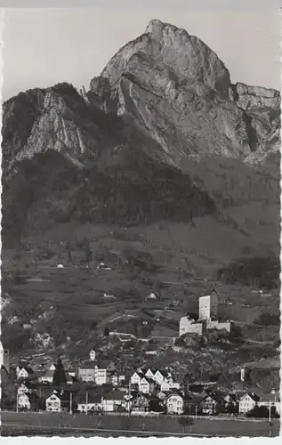 (14278) Foto AK Sargans, Panorama, Gonzen 1959