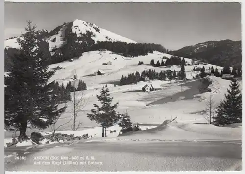 (13704) Foto AK Amden, auf dem Kapf, Gulmen, nach 1945