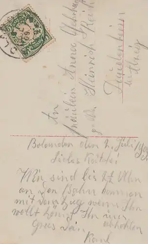 (108216) Foto AK Liebespaar mit Spruch "Wie kann Dein Sang entzücken", 1909