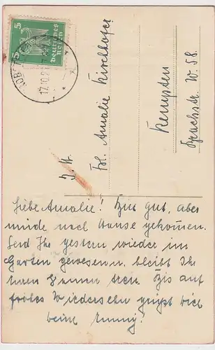 (100620) Künstler AK Regenschirm "Verlassen wie dies Paraplui...", 1926