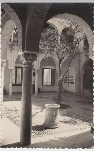 (53290) Foto AK Cordoba, Patio del Museo Taurino