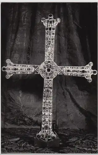 (53289) Foto AK Oviedo, Catedral, Cruz de la Victoria.-Siglo X