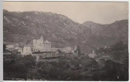 (50985) Foto AK Valldemosa, Kartause von Valldemossa, 1930