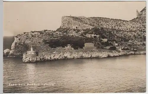 (20565) Foto AK Soller, Faro del Puerto, vor 1945