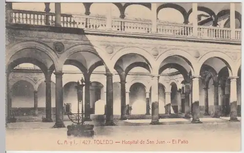 (16417) AK Toledo, Hospital de San Juan, El Patio, vor 1945