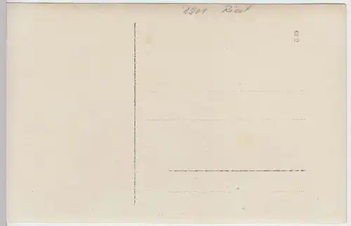 (34721) Foto AK Ortschaft i.d. Bergen, handschriftl. "8901 Ried", vor 1945