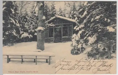 (13474) AK Gartenpavillon, Verlag Dresden, um 1903