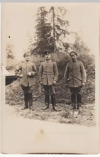 (84047) orig. Foto 1. WK, Soldaten vor Unterstand 1914-18
