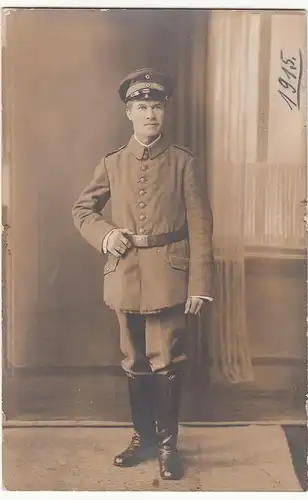 (84042) Foto AK 1. WK, Soldat Ernst Naumann, Eisleben, Feldpost 1916