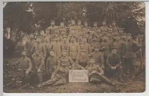 (66675) orig. Foto Soldaten, Erinnerungsfoto Frankreich Weihnachten 1916