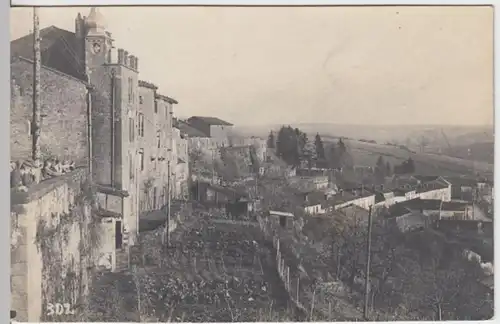 (5452) Foto AK Soldaten, Res. Inf. Reg. 10, Stadtmauer 1914-18