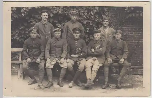 (36778) orig. Foto Französische Gefangene nach d. Ersten Weltkrieg 1919