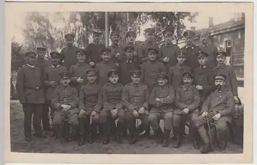 (35727) orig. Foto 1.WK Soldaten Gruppenfoto, Sanitäter, 1914-16