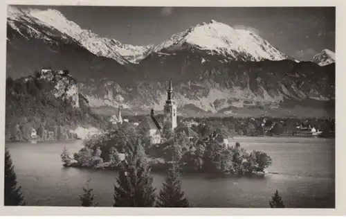 (1057) Foto AK Letovisce Bled, 1937