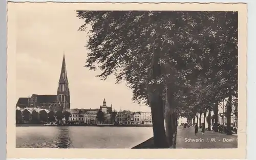 (96974) AK Schwerin, Dom, vor 1945