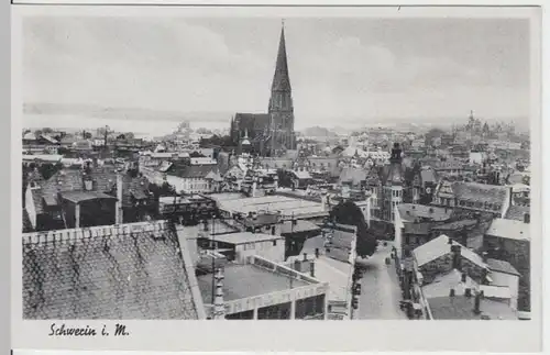 (5550) AK Schwerin, Meck., Dom, Ortsansicht 1933-45