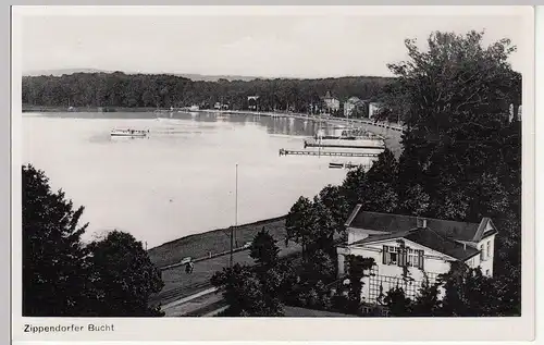 (113775) AK Zippendorfer Bucht, Schwerin, Zippendorf, vor 1945