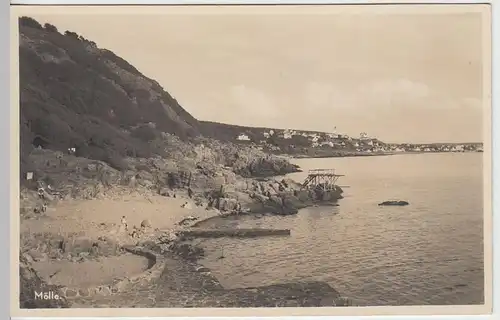 (38118) Foto AK Mölle, vor 1945