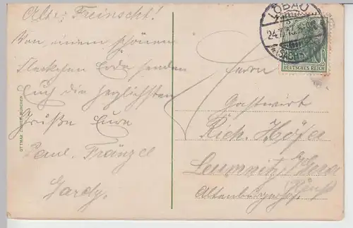 (98293) AK Hampelbaude, Schronisko Strzecha Akademicka, 1913