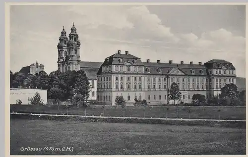 (93194) AK Krzeszów, Kamienna Góra, Kloster Grüssau 1934