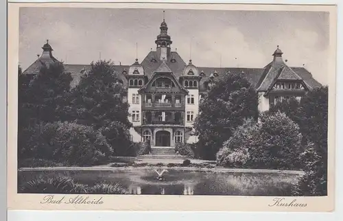 (88127) AK Bad Altheide (Polanica-Zdrój), Kurhaus, vor 1945