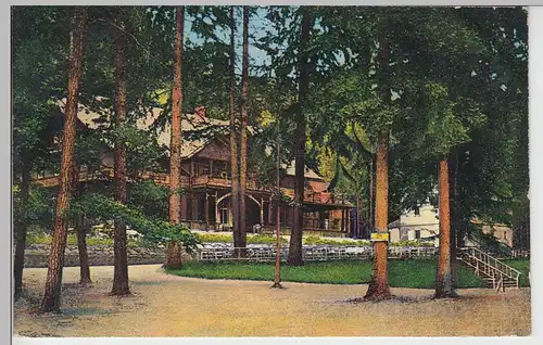 (88099) AK Bad Landeck (Ladek-Zdrój), Waldtempel 1927