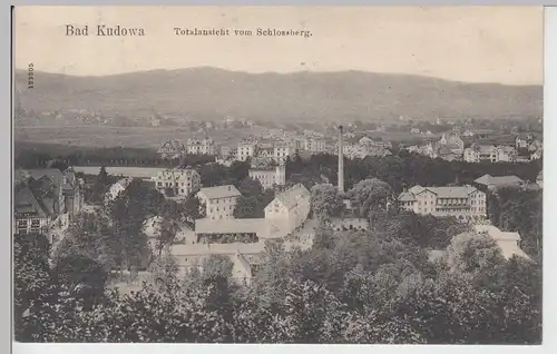 (88039) AK Bad Kudowa, Kudowa-Zdrój, Totale vom Schlossberg 1907