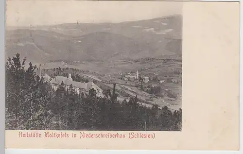 (88026) AK Nieder-Schreiberhau, Szklarska Poreba Dolna, Heilstätte 1908