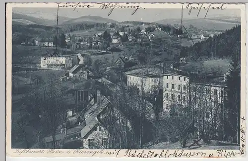 (87522) AK Hain, Riesengeb., Przesieka, Erholungsheim Bächeltal 1930