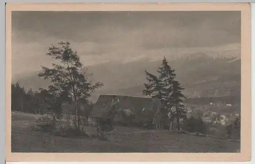 (71275) AK Sturm im Riesengebirge, vor 1945