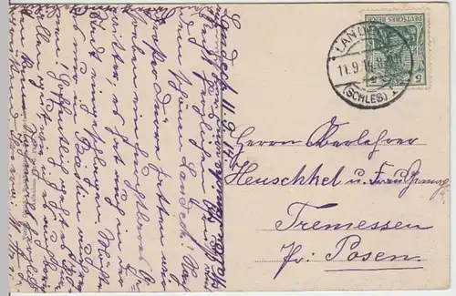 (6459) AK Bad Landeck, Ladek-Zdroj, Schlesien, Panorama 1914
