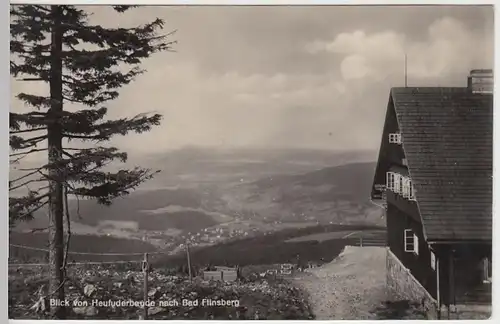 (39554) Foto AK Bad Flinsberg, Swieradów-Zdrój, Blick v. Heufuderbaude 1929