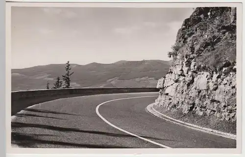 (39553) Foto AK Sudetenstraße bei Schreiberhau, Szklarska Poreba vor 1945